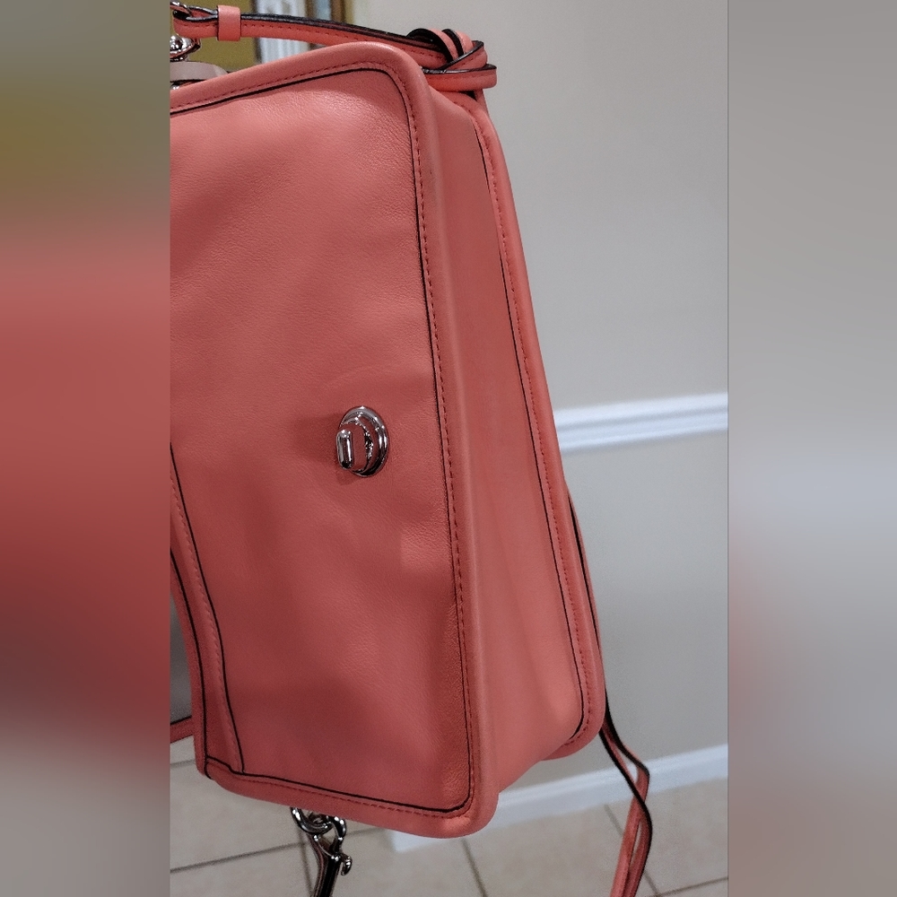 Coach Legacy Perforated Leather Cross body Bag - Picture 15 of 17